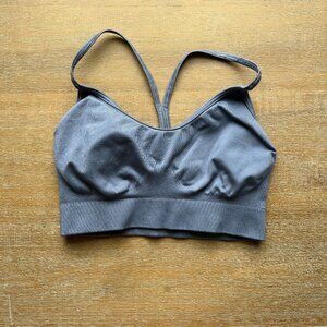 Gymshark Sweat Seamless Sports Bra - Evening Blue SIZE M